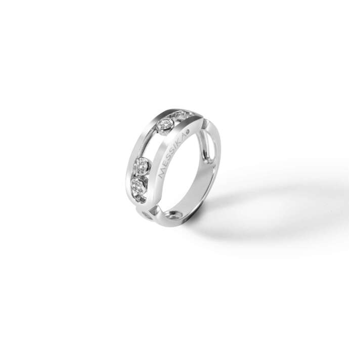 WHITE GOLD MOVE NOA PAVÉ DIAMOND RING