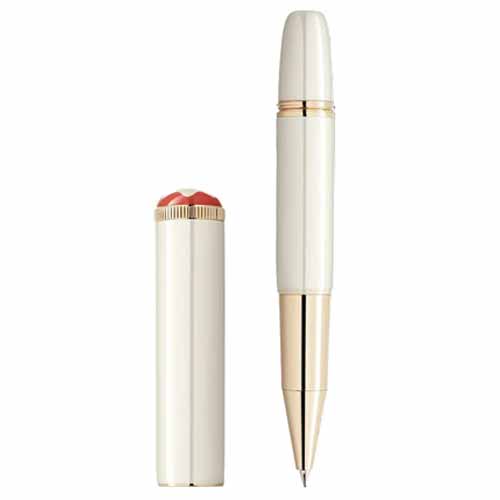 Montblanc Heritage Rouge et Noir "Baby" Special Edition Ivory-Coloured Rollerball