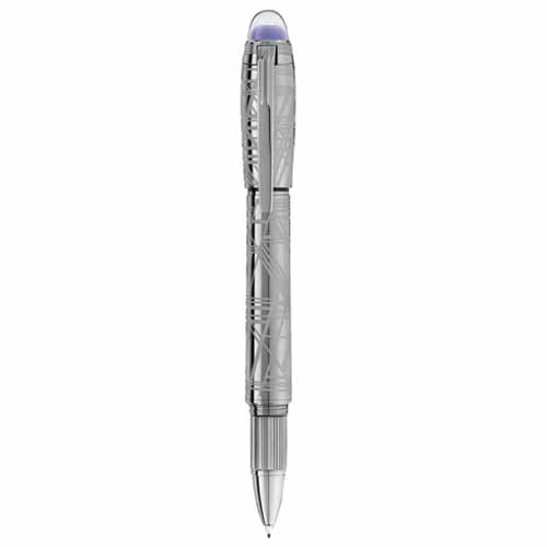 Montblanc Starwalker SpaceBlue Metal Fine Felt Tip