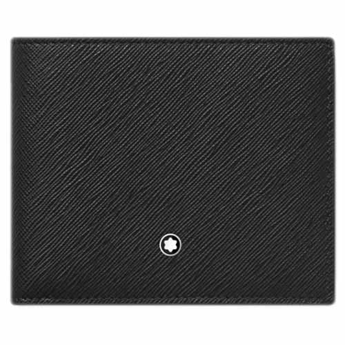 Montblanc Wallet 6cc in Sartorial Leather Black