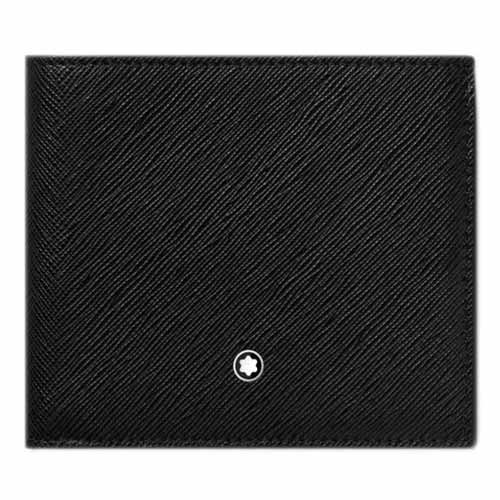 Montblanc Wallet 8cc in Sartorial Leather Black
