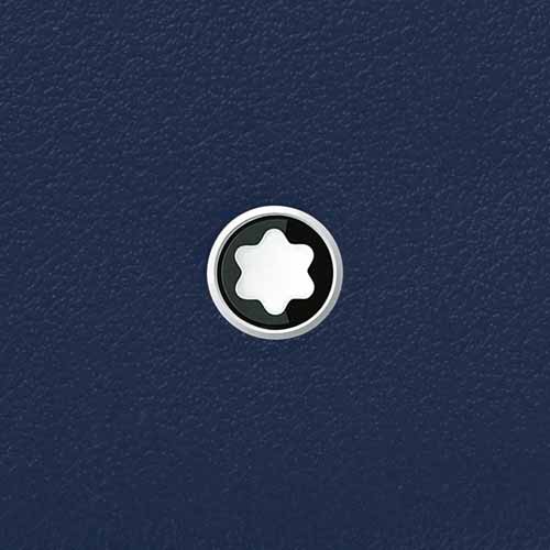 Montblanc Meisterstuck 8cc card holder with zipped pocket Blue - Image 4