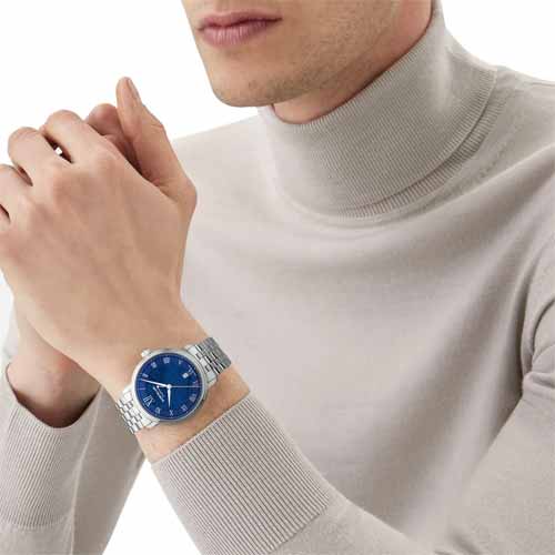 Montblanc Tradition Automatic Date 40 mm Blue - Image 6