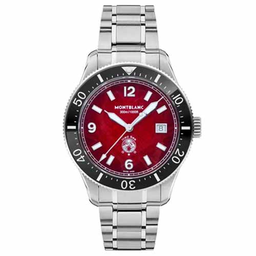 Montblanc Iced Sea Automatic Date Burgundy