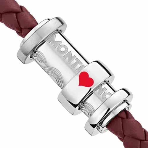 Montblanc Meisterstück bracelet, a tribute to the novel "Around the World in 80 Days", heart - Image 2